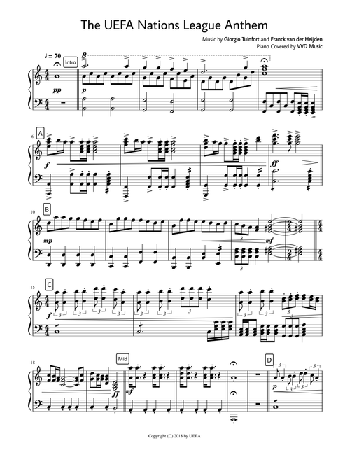 The UEFA Nations League Anthem