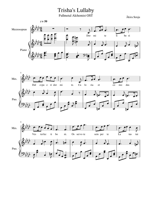 Trisha s Lullaby