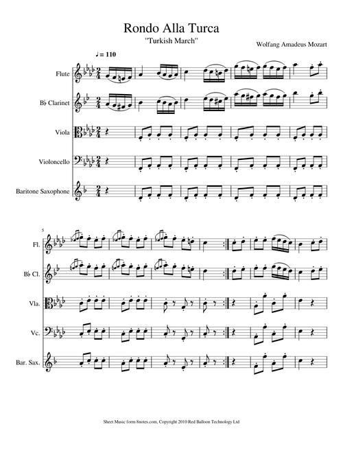 Rondo Alla Turca (Turkish March)