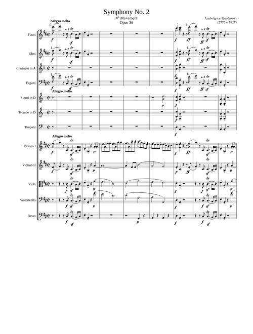 Symphony No. 2, 4th Movement