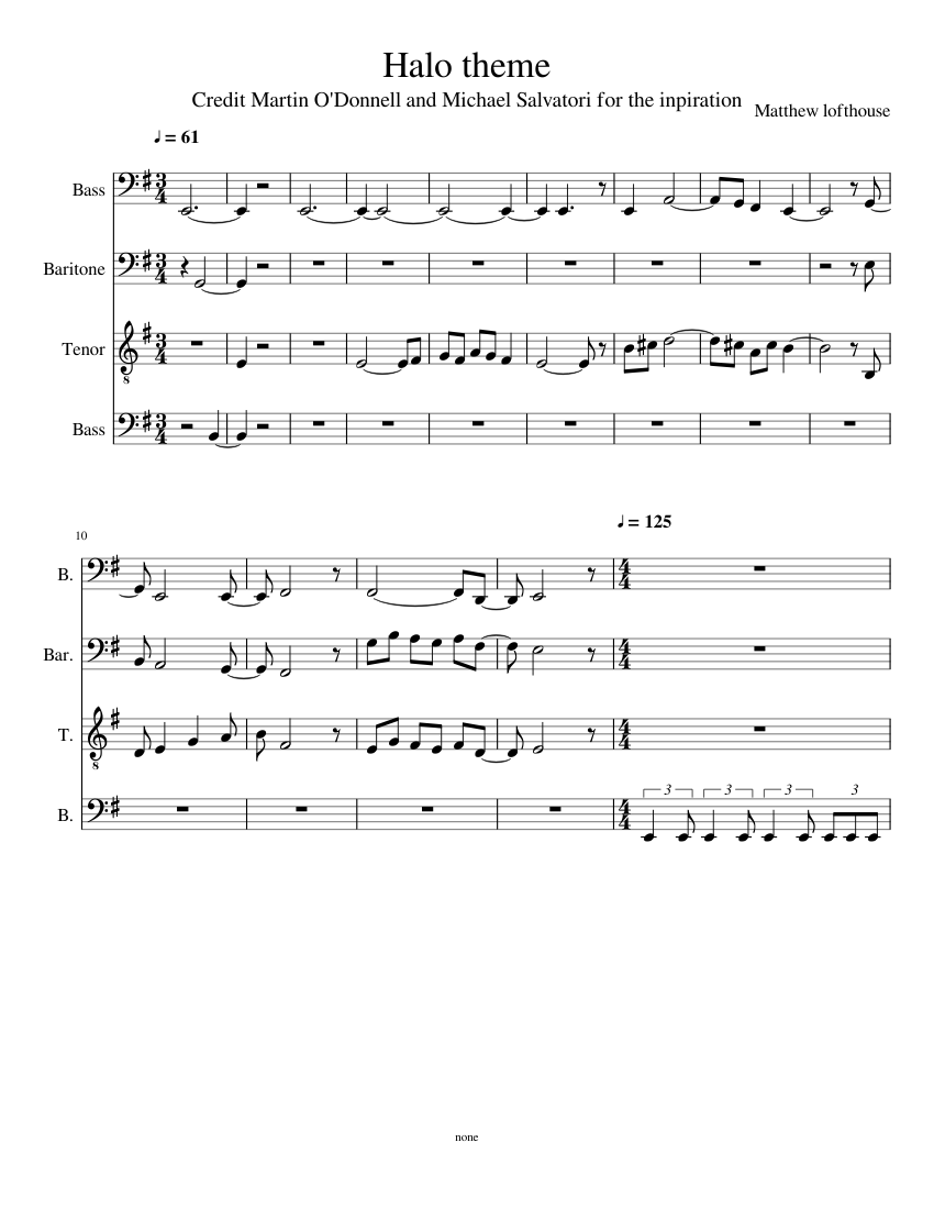 Halo theme piano tutorial