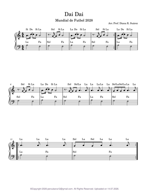 Dai Dai – Shakira