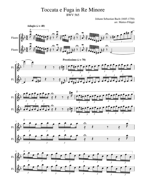 Toccata e Fuga in Re Minore