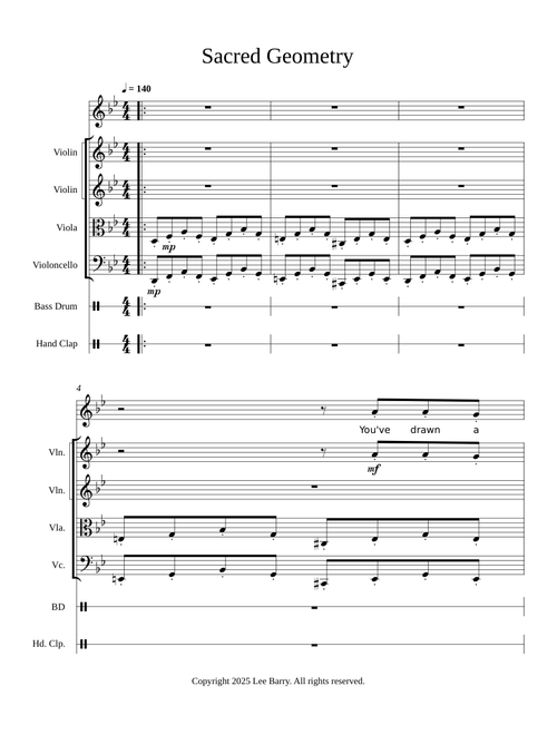 Sacred Geometry (Quartet)l