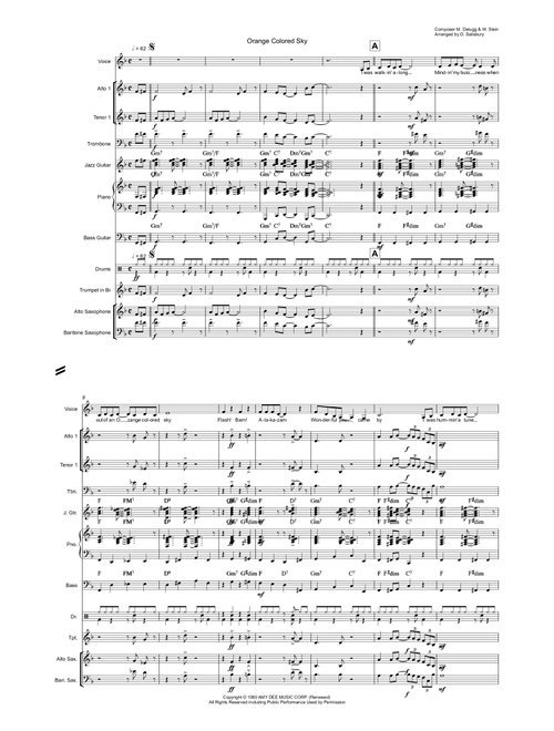Orange Colored Sky (Arr. Dr. David Salisbury) - Natalie Cole (Jazz Combo)
