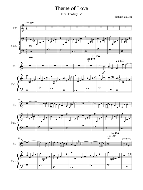 Theme of Love - Final Fantasy IV