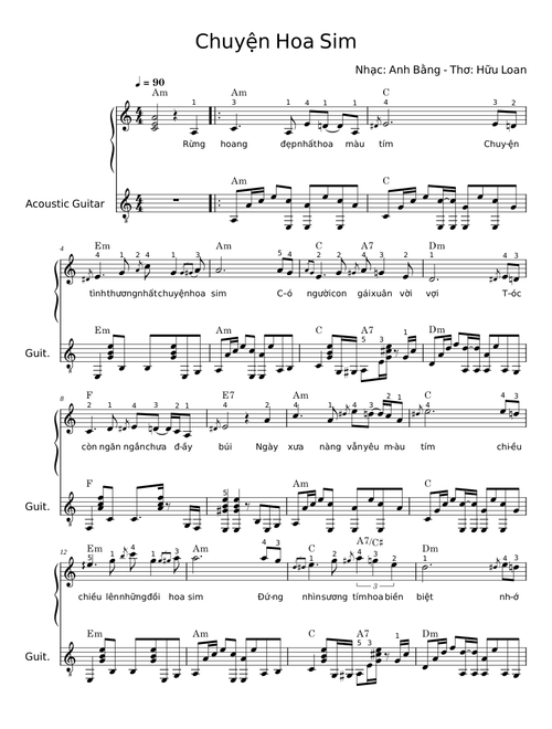Chuyện hoa sim Bolero