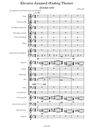 Elevator_Jam-Roblox-Doors-LSPLASH Arr. Ek Sheet Music for Guitar ...