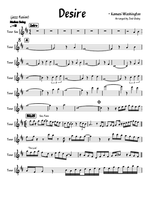 Desire - Kamasi Washington