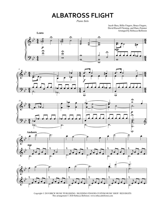 Planet Earth II Suite (Arr. Rebecca Belliston) - Hans Zimmer (Piano Solo)