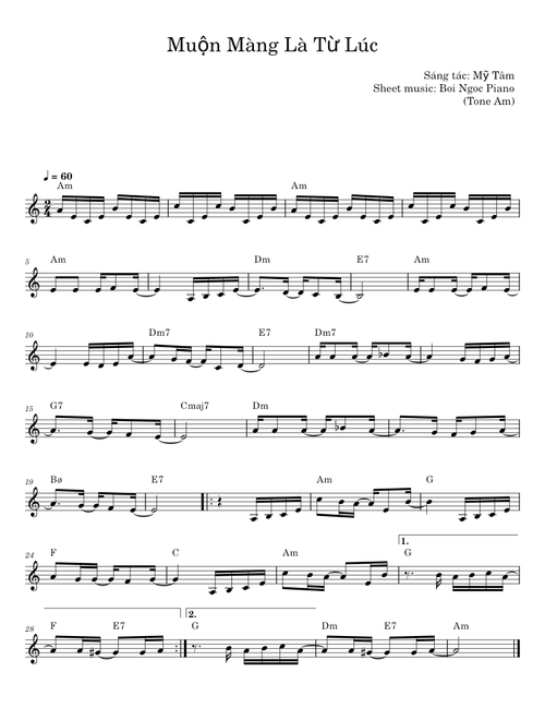 Muộn Màng Là Từ Lúc - Mỹ Tâm
