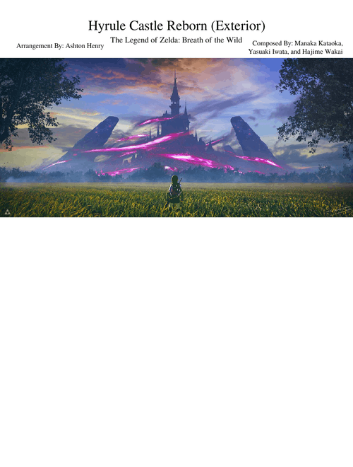 Hyrule Castle Reborn (Exterior) - The Legend of Zelda: Breath of the Wild