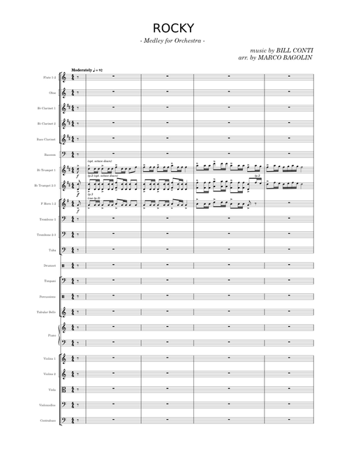 ROCKY (Medley for orchestra) – Bill Conti