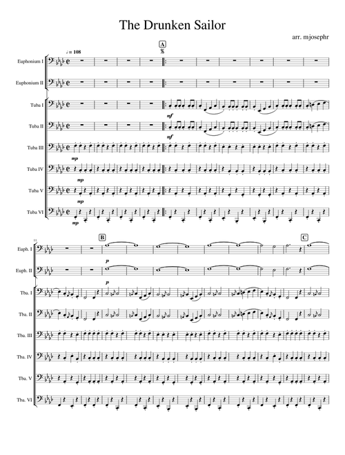 The Drunken Sailor (1700s sea shanties)