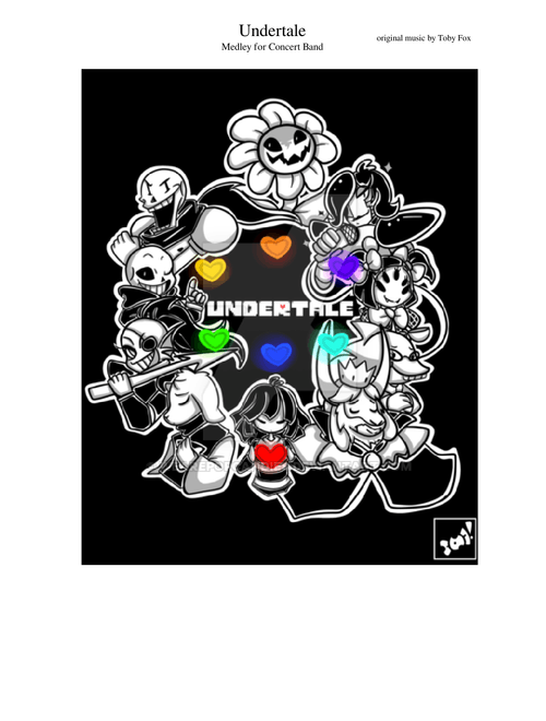 Undertale - medley for concert band
