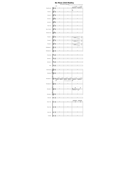 Be More Chill Medley FINISHED! (but not final)