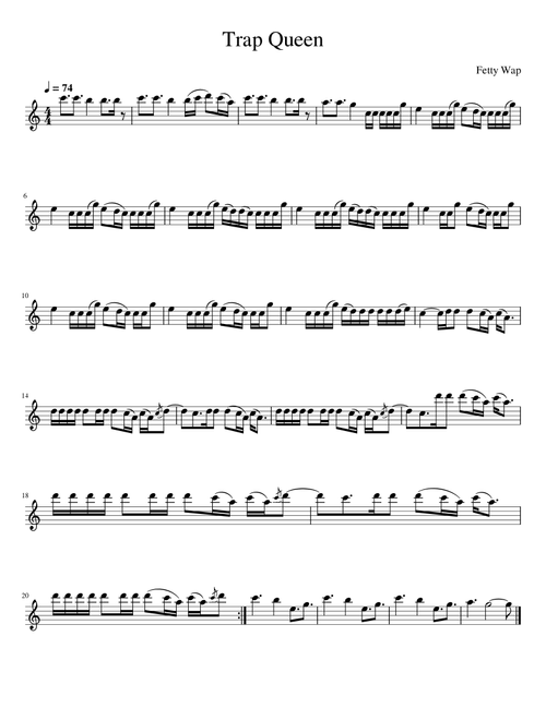 Trap Queen (Arr. Julia Mills) - Fetty Wap (Violin Solo)