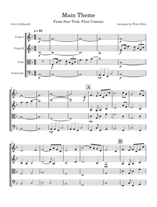 Star trek first contact – Jerry Goldsmith
