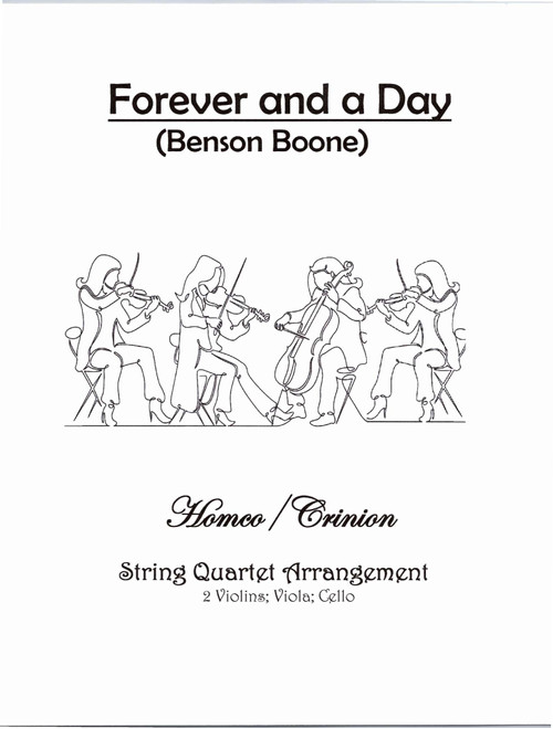 Forever And A Day (Arr. Homco/Crinion) - Benson Boone (String Quartet)
