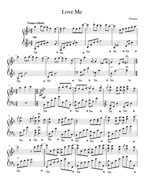 Love Me Yiruma