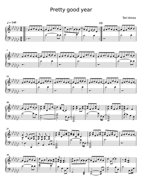 Pretty good year - Tori Amos