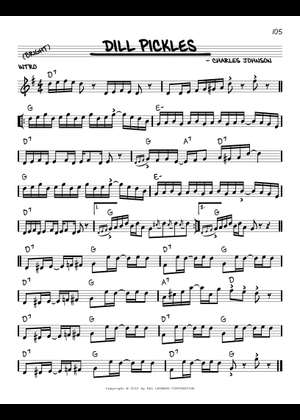 Play Official version of Dill Pickles Rag Sheet Music by Charles Leslie ...
