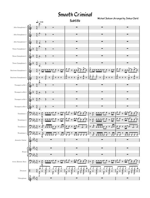 Smooth criminal – Michael Jackson Smooth Criminal – Michael Jackson Smooth Criminal Jazz Arrangement