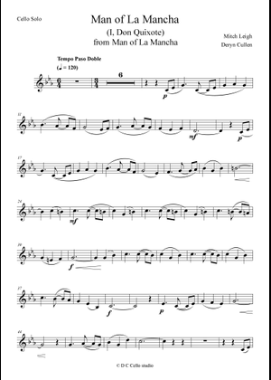 Man of La Mancha (I, Don Quixote) (Lead sheet with lyrics and