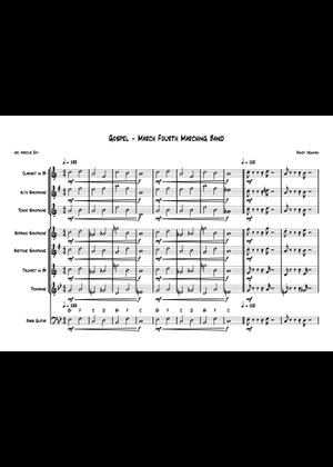 Gospel Sheet Music for Trombone, Tuba, Saxophone alto, Saxophone tenor &  more instruments (Jazz Band) | MuseScore.com