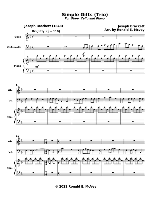 Simple Gifts – Joseph Brackett