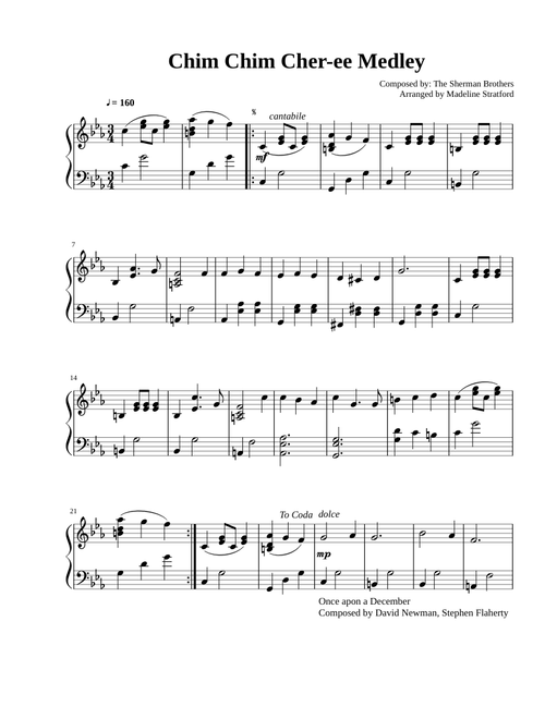 Chim Chim Cheree - Mary Poppins + Medley