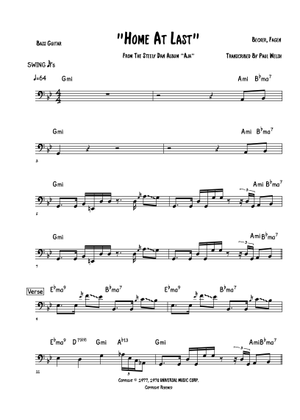 Play Official version of Josie Sheet Music by Steely Dan for Guitar ...
