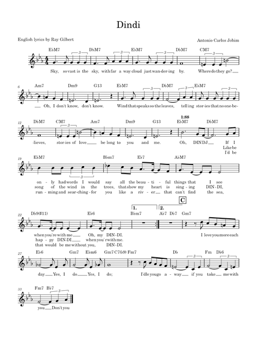 Dindi – Antônio Carlos Jobim
