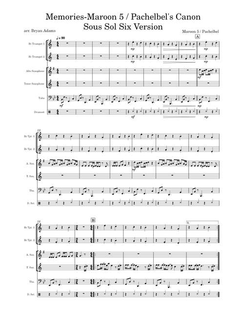 Memories – Maroon 5 Memories   Pachelbel's Canon