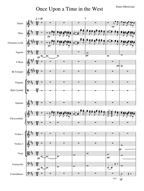 C'era una volta il West – Ennio Morricone