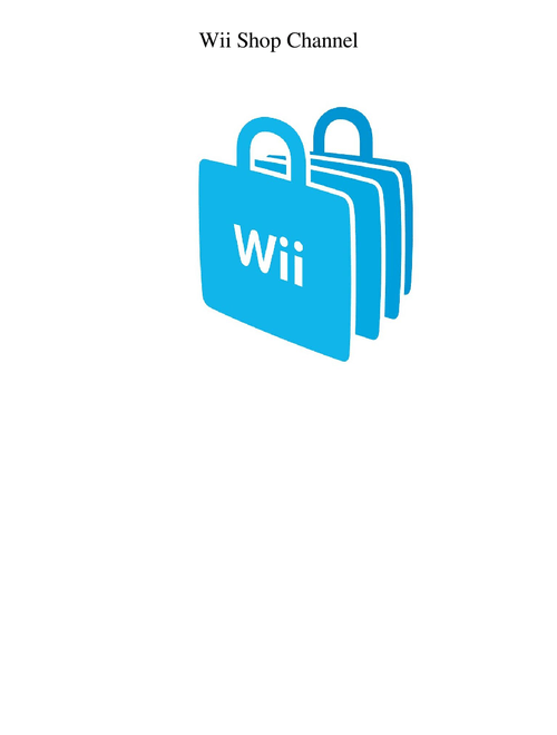 Wii Shop Channel