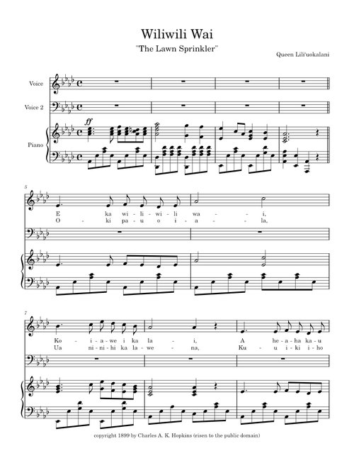 Wiliwili Wai - Queen Liliʻuokalani
