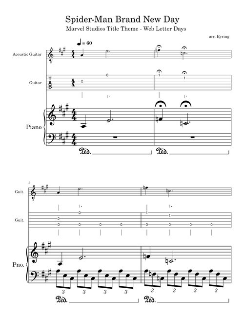 Web Letter Days Easy Guitar Play Along