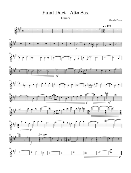 Final Duet – Pedro Silva