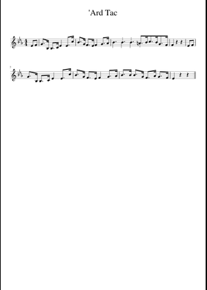 'Ard Tac Sheet Music for Piano (Solo) easy | MuseScore.com