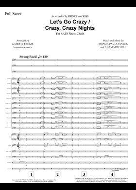 Free Crazy Crazy Nights by KISS sheet music | Download PDF or