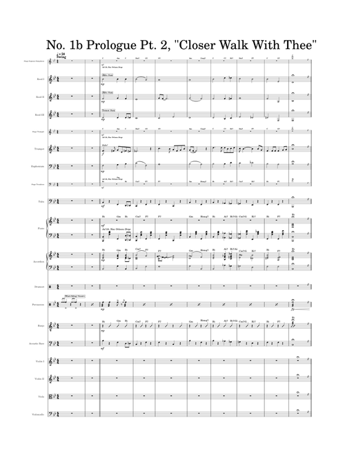 Dixieland Jazz - Score (Final Draft)