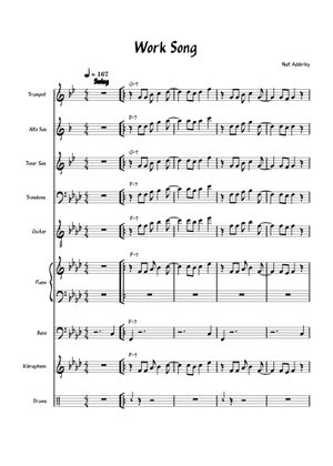 Play Official version of Work song Sheet Music by Cannonball
