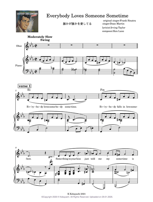 Everybody Loves Somebody – Dean Martin