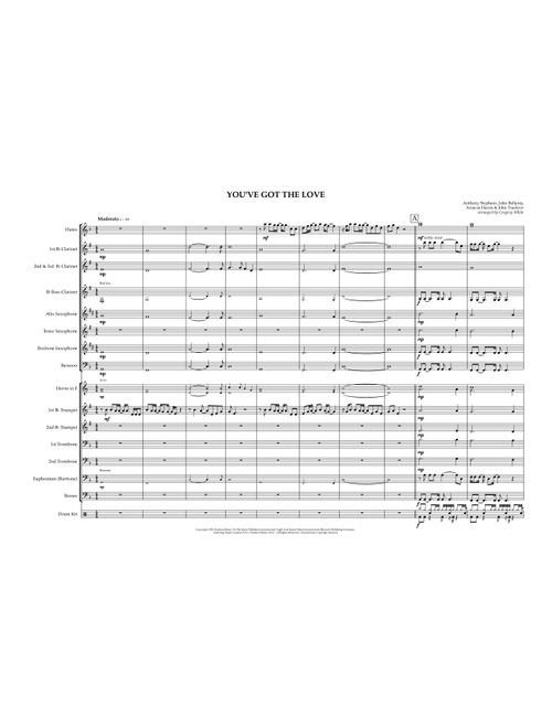 You Got The Love (Arr. Gregory White) - Florence And The Machine (Concert Band)