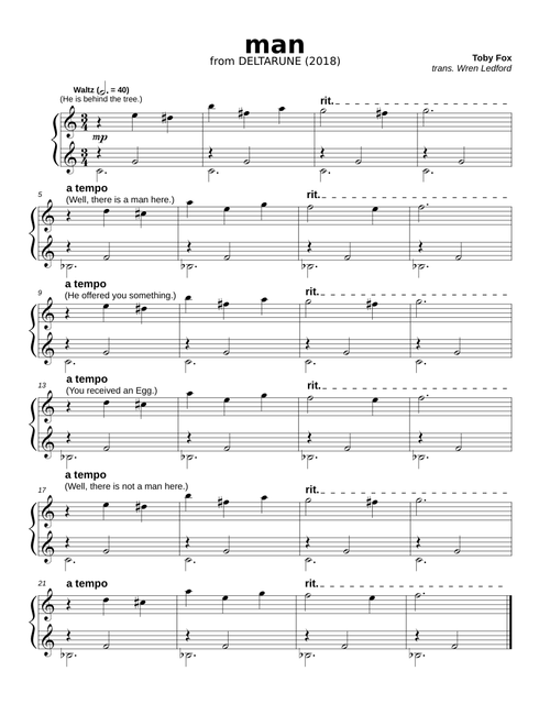 Man (Egg Room Music) – Toby Fox