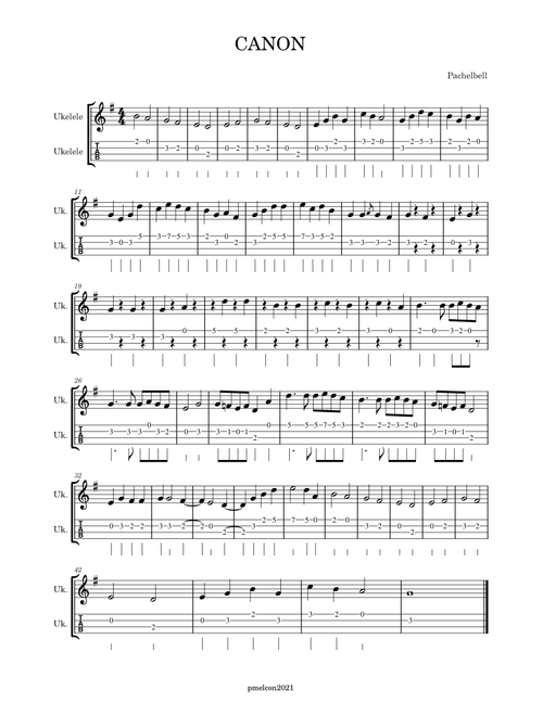 CANON Ukelele