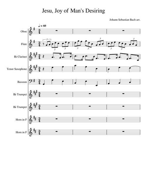 Chorale: Jesu Joy of Man's Desiring