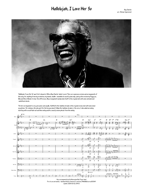 Hallelujah i love her so – Ray Charles Hallelujah, I Love Her So