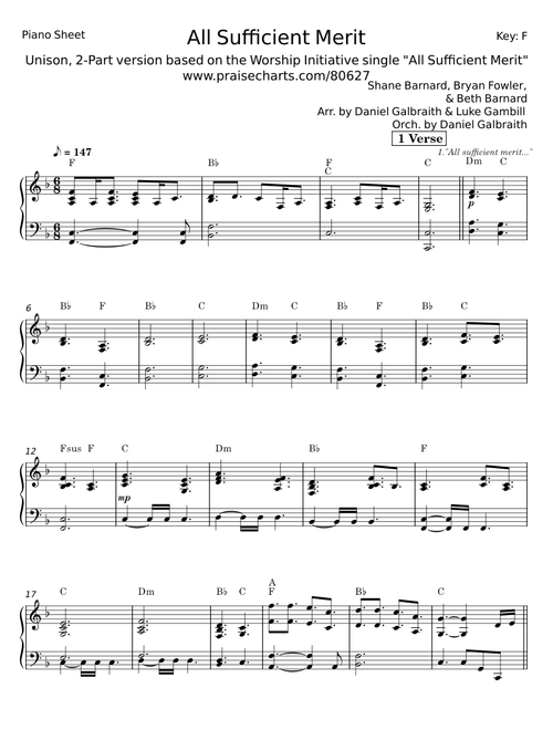 All Sufficient Merit - Shane Barnard